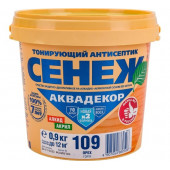 Сенеж Аквадекор 0,9 кг (орех) 109-Х2