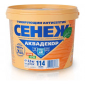 Сенеж Аквадекор 2,5 кг (рябина) 114-Х2