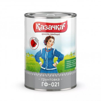 Грунтовка ГФ 021 кр/корич 1,9 кг Казачка-0