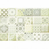 Декор Равенна зеленая 20*30