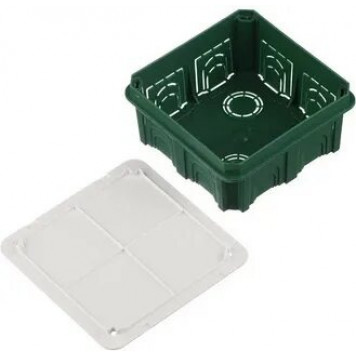 Коробка 100*100*50мм внутр Schneider (внеш 112*112*51мм) СУ для сплошных стен /35122/-0