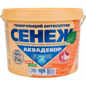 Сенеж Аквадекор 9 кг (орех) 109-Х2