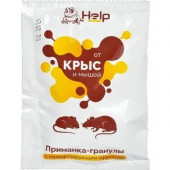 Гранулы д/крыс и мышей 50г HELP