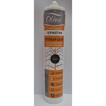 Герметик АКЦЕНТ-125 уплотнительный д/дерева (венге) 310  мл-0