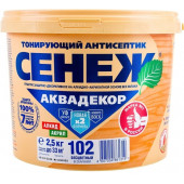 Сенеж Аквадекор 2,5 кг (бесцветный) 102-Х2