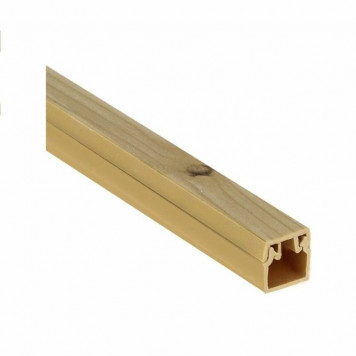 Кабель-канал 12*12 светлое дерево-0