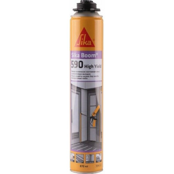 Пена монт. Sika Boom-590 High Yield проф, с высоким выходом, 870мл-0