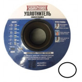 Уплотнитель D-профиль 9*6 белый УДАРНИК