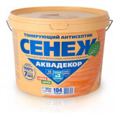 Сенеж Аквадекор 9 кг (лиственница) 104-Х2