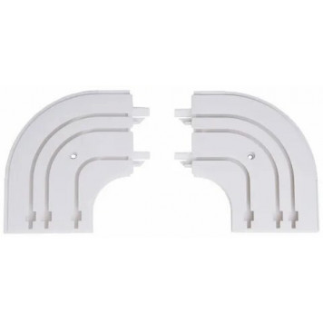 Поворот д/3-х рядн карниза-0