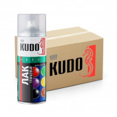 Лак KUDO-9002 аэрозольный универсальный акрилов глянц 520мл
