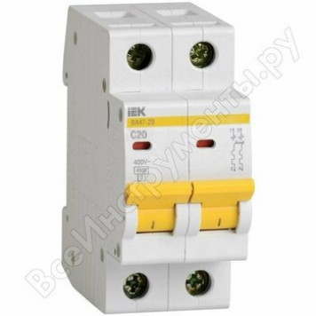Автомат ВА4729 20А 2п-0