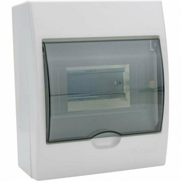 Бокс ЩРН-П- 6 накладной 6 модулей (прозрачная крышка) Luxray-0