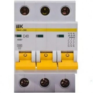 Автомат ВА4763 40А 3п-0