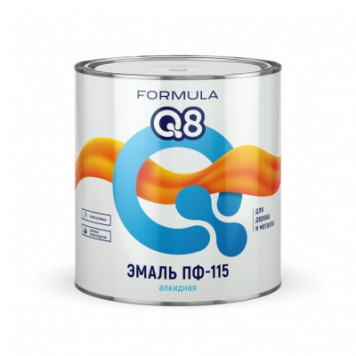 Краска ПФ-115 FORMULA Q8 оранжевая 2,7кг/6-0